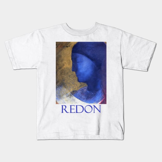 Golden Cage by Odilon Redon Kids T-Shirt by Naves